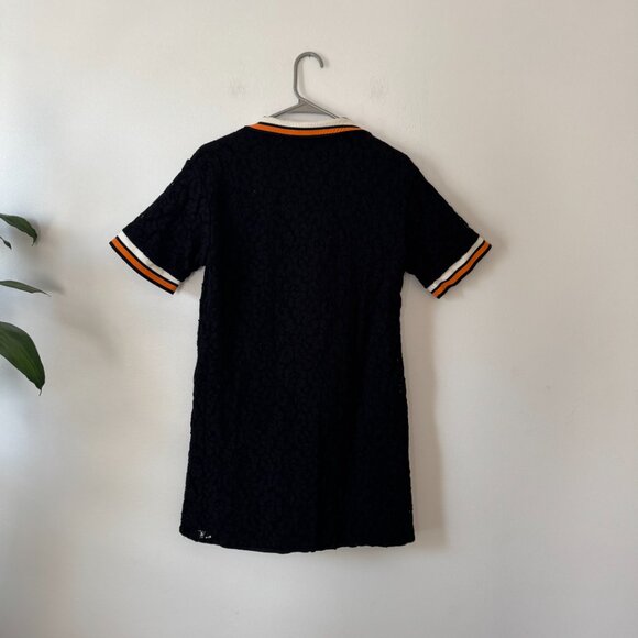 MSGM Polo Collar Lace Dress - Picture 4 of 7